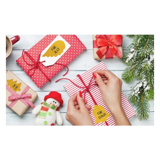 Pinke Weihnachtsdeko und Geschenke verpacken Pinke Weihnachtsdeko