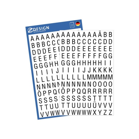 40pcs 3D Klebe Buchstaben Zahlen Emblem Auto Aufkleber Alphabet Embleme A-Z